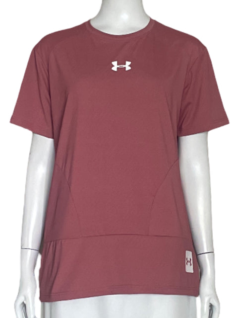 Camiseta Underarmour Rosado-Talla L