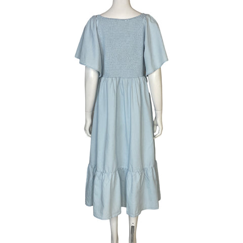 Vestido InLoom Vuelos Azul-Talla XL