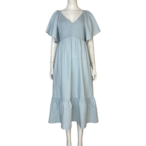 Vestido InLoom Vuelos Azul-Talla XL