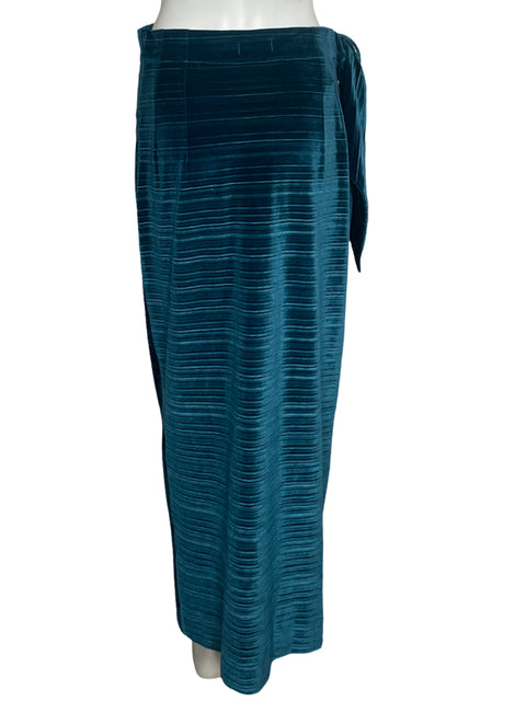 Falda Duma & Co Coralina Aterciopelada Azul - Talla XS