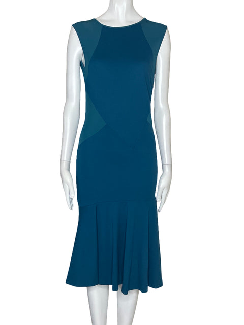 Vestido Stela McCartney Sin Mangas Azul-Talla 40