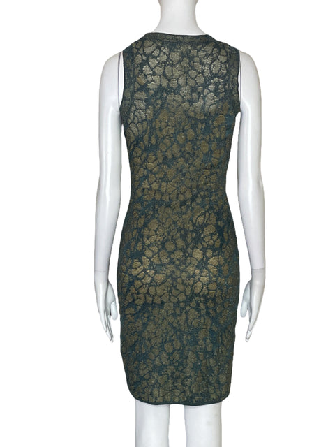 Vestido Missoni Brillo Punto Verde-Talla 40