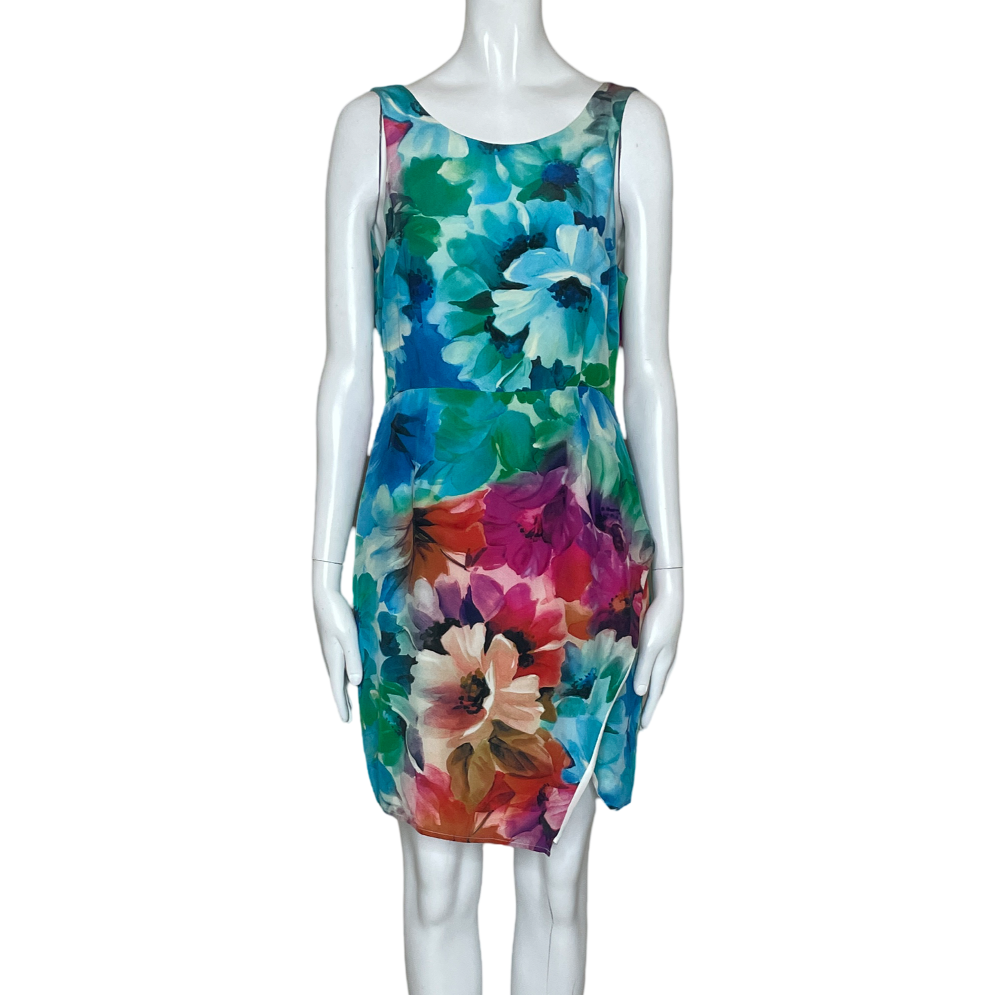 Vestido Yumi Kim Estampado Floral Verde- Talla M