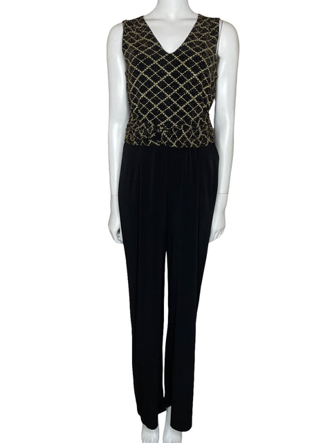 Mono Shelby Nites Brillante Sin Mangas Negro-Talla 6