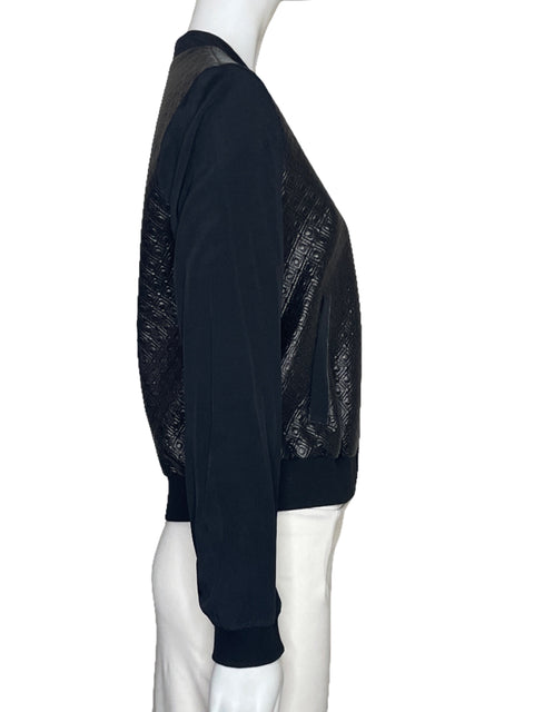 Chaqueta Tibi Bolsillo Negro-Talla 0