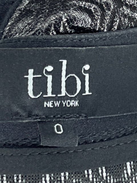 Chaqueta Tibi Bolsillo Negro-Talla 0