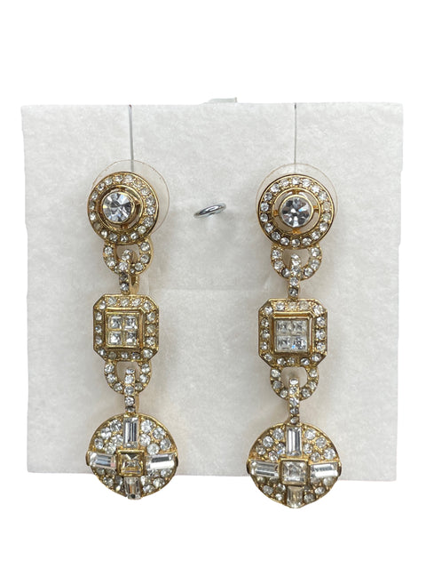 Aretes Carolee Colgantes Dorado-Talla U