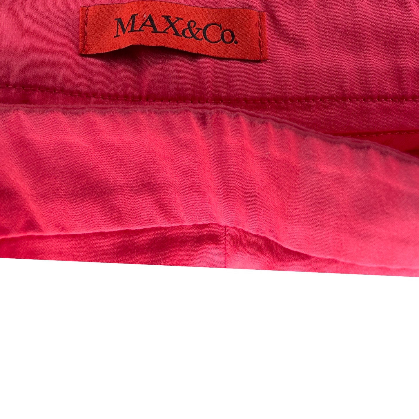 Pantalon Max & Co. Liso Rojo-Talla 4
