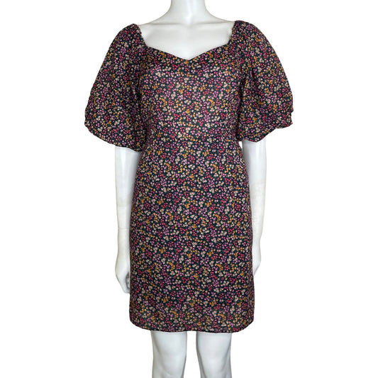 Vestido Milk & Honey Floral Azul-Talla XL