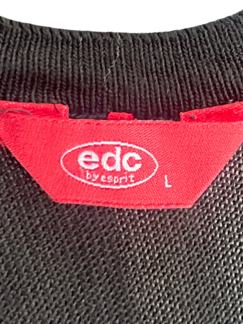 Top EDC by esprit Punto Negro-Talla L