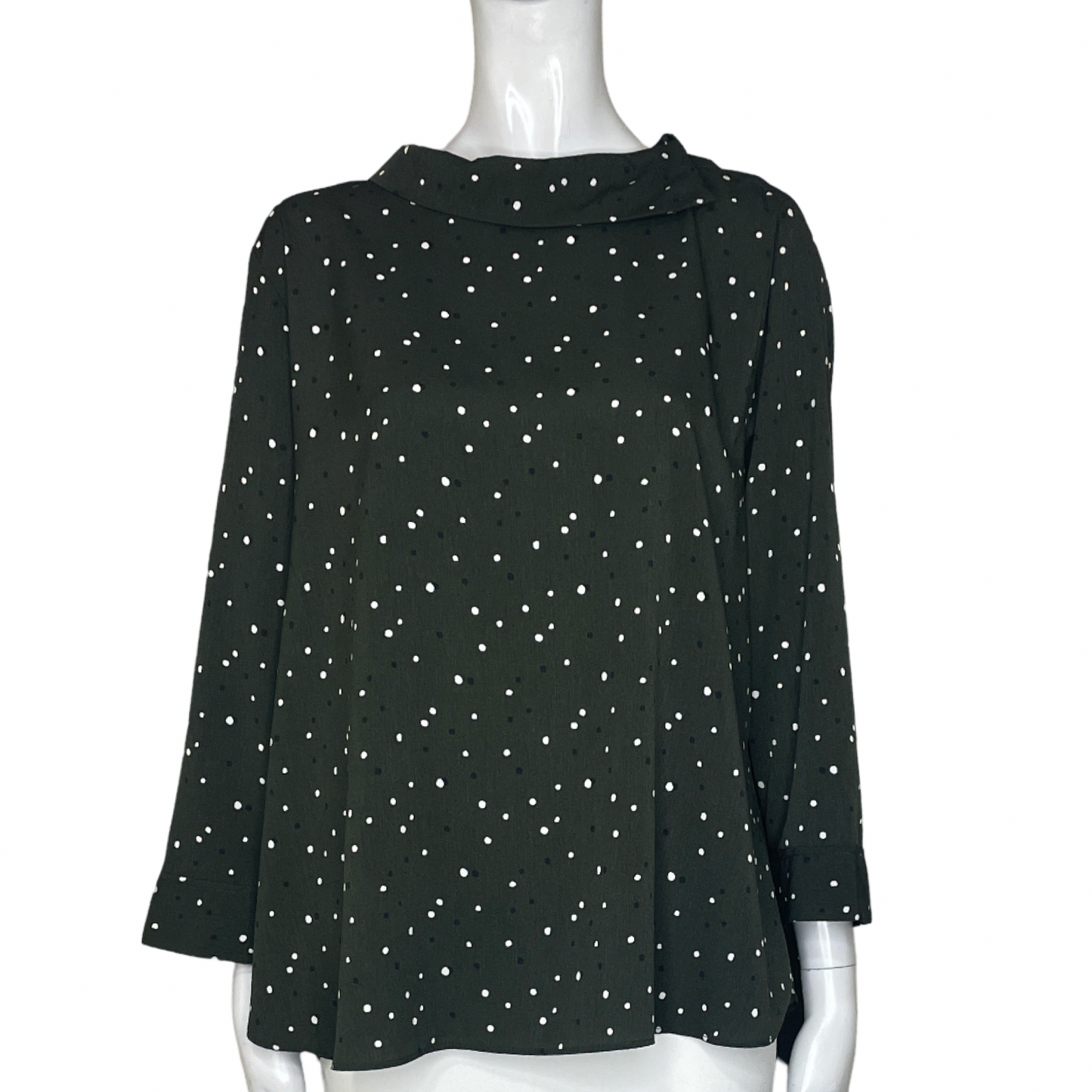 Blusa OPUS Puntos Verde - Talla 40