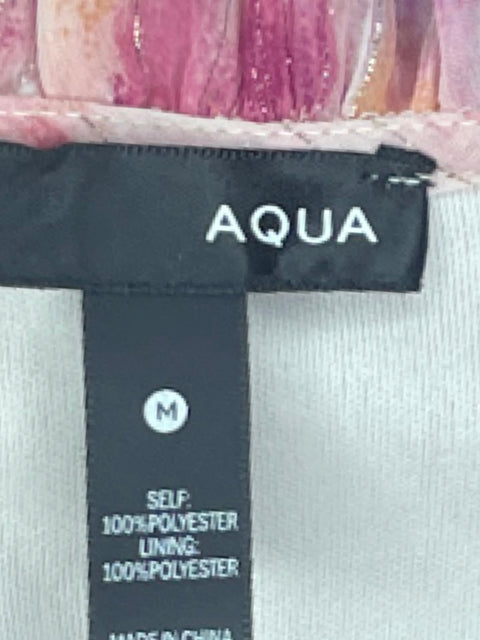 Vestido Aqua Vuelo Brillo Rosado-Talla M