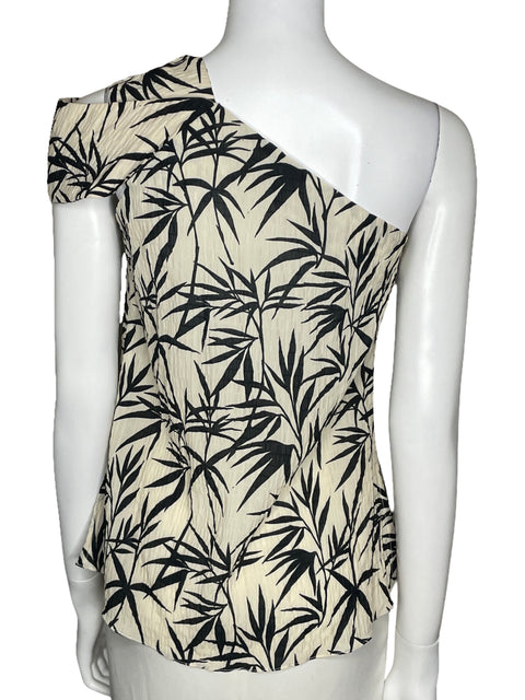 Blusa Duma&Co One Shoulder Beige-Talla XS