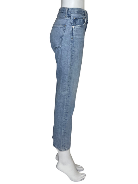 Pantalón Agolde Denim Straight Azul-Talla S
