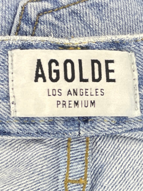 Pantalón Agolde Denim Straight Azul-Talla S