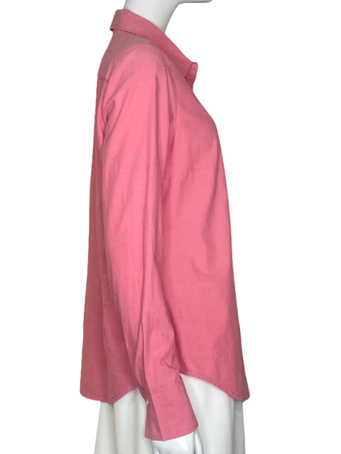 Camisa Tommy Hilfiger Basica Rosado-Talla M