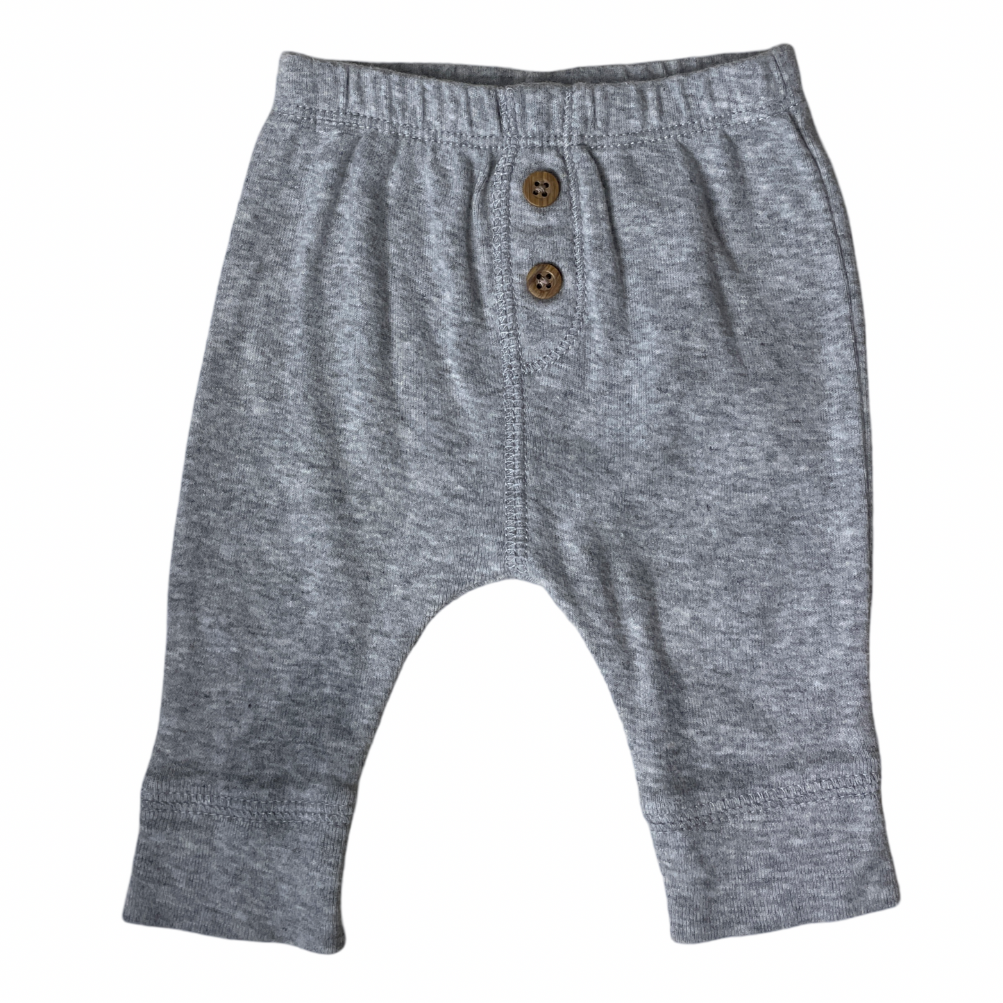 Pantalón Carter's NewBorn botones Gris-Talla 0