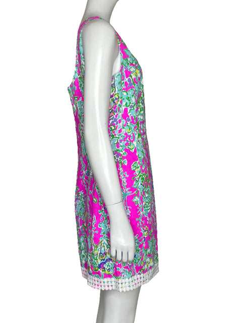 Vestido Lilly Pulitzer Estampado Azul-Talla 6