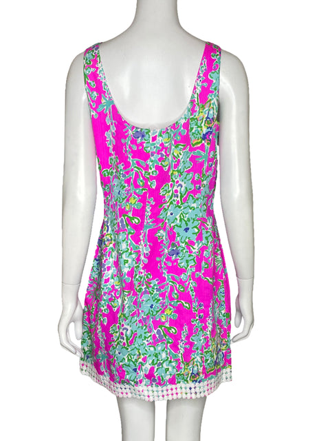 Vestido Lilly Pulitzer Estampado Azul-Talla 6