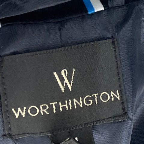 Blazer Worthington Líneas Azul - Talla M