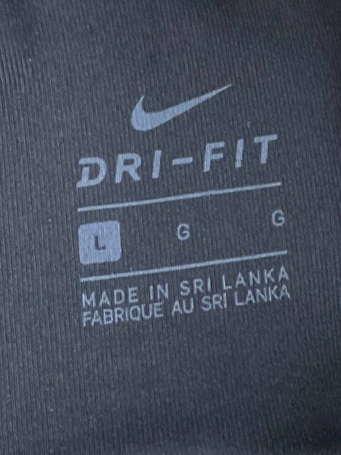Top Nike Dry Fit Estampado RojoVino-Talla L