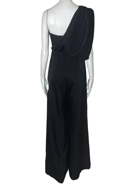 Mono Do+be Oneshoulders Lentejuelas Negro - Talla S