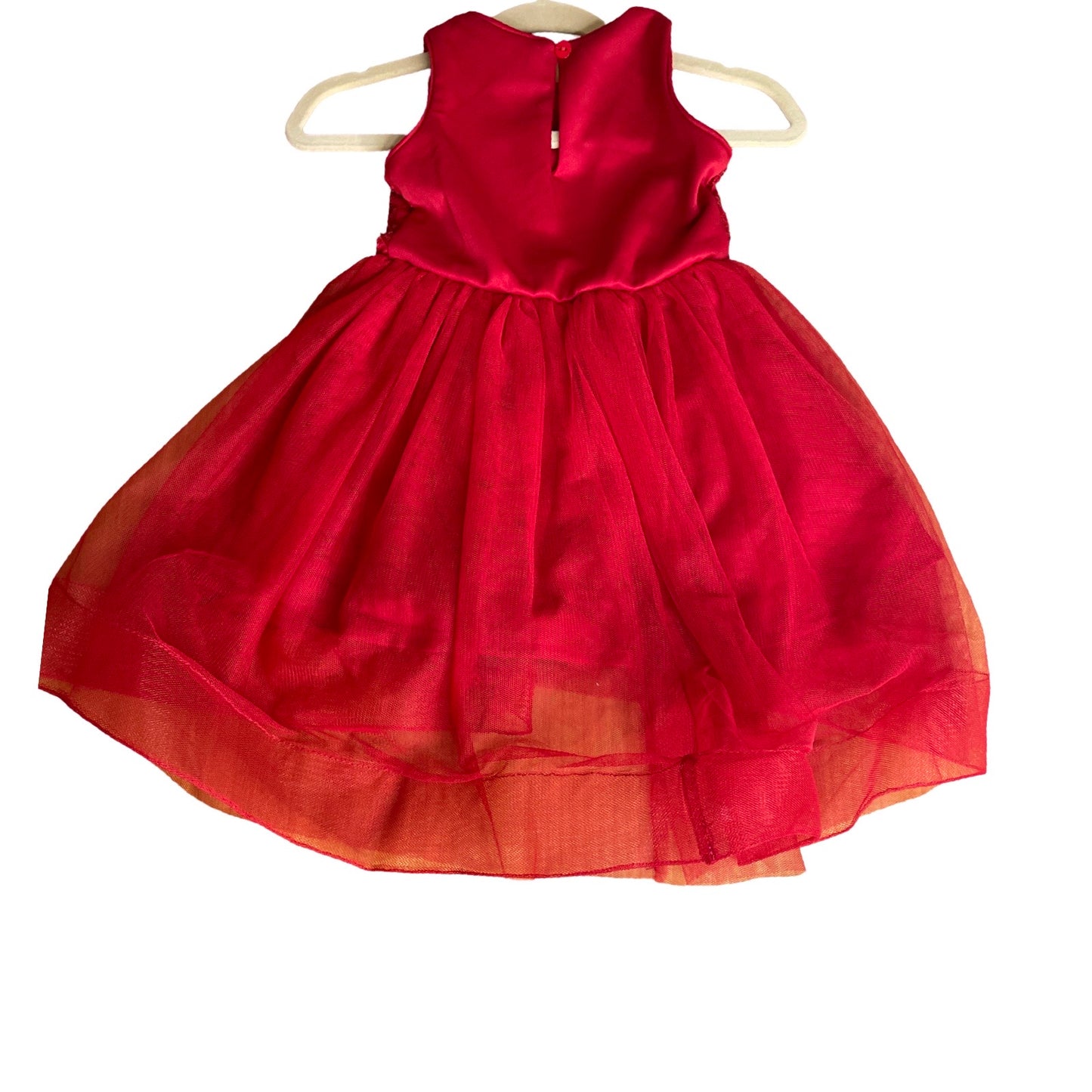 Vestido Nannette Lentejuejas Rojo-Talla 2