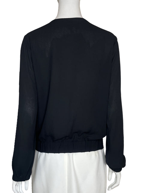 Blusa Loft Crossbody Negroooo-Talla XS