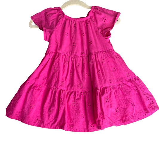 Vestido Carters Plizado Rosado-Talla 2
