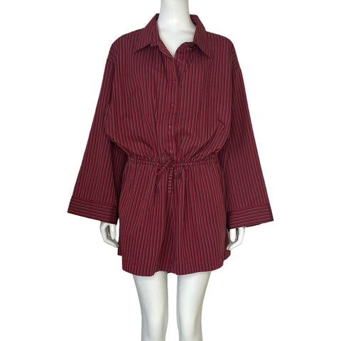 Romper FaithFull Jilliane Lineas Rojo Vino-Talla 6
