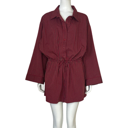 Romper FaithFull Jilliane Lineas Rojo Vino-Talla 6