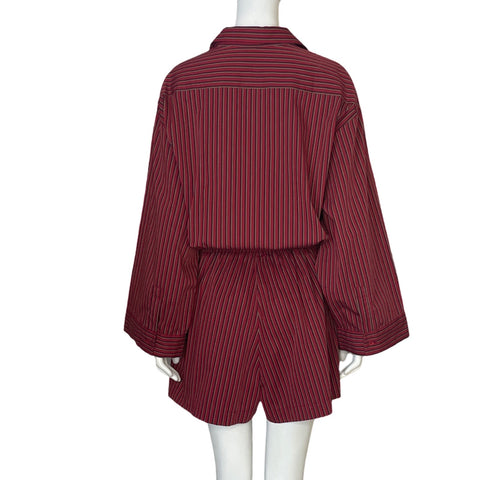 Romper FaithFull Jilliane Lineas Rojo Vino-Talla 6