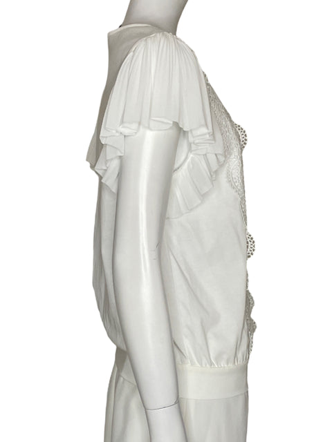 Blusa Marc New York Bordado Blanco-Talla S