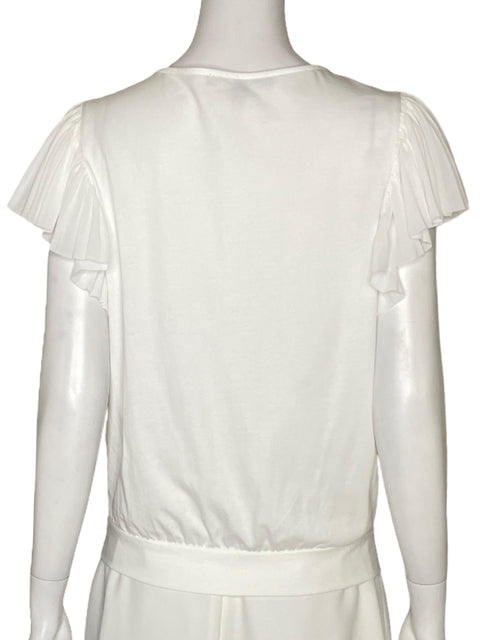 Blusa Marc New York Bordado Blanco-Talla S