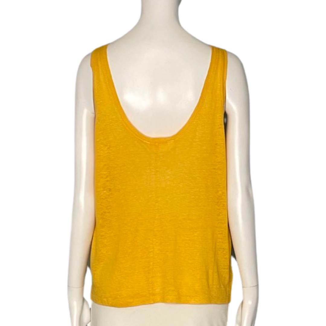 Blusa MGM Camiseta Amarillo Clasica- Talla S
