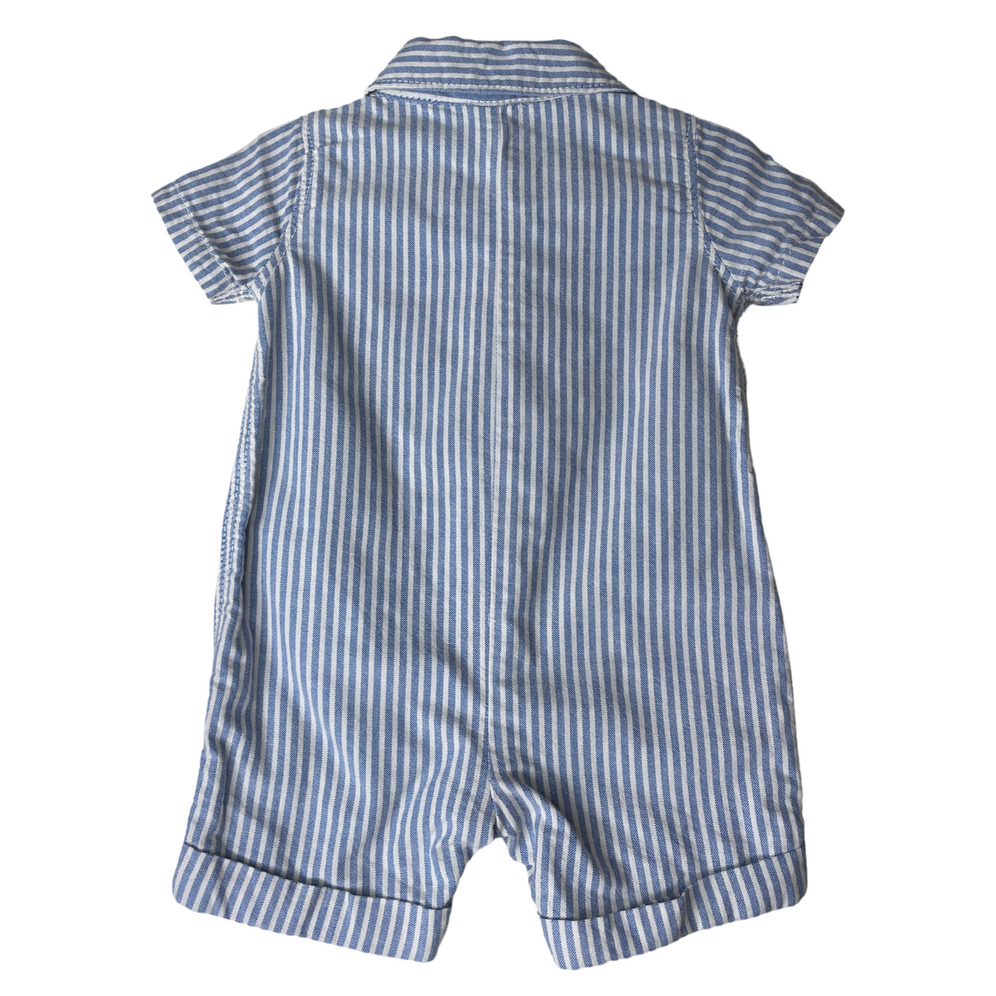 Romper Carter's Botones Frontal Lineas Azul
-Talla 3M