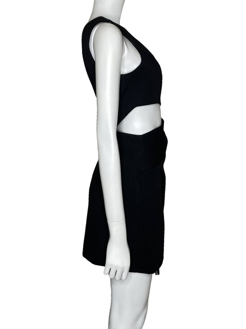 Vestido Finders Keepers Cut Out Negro-Talla 6