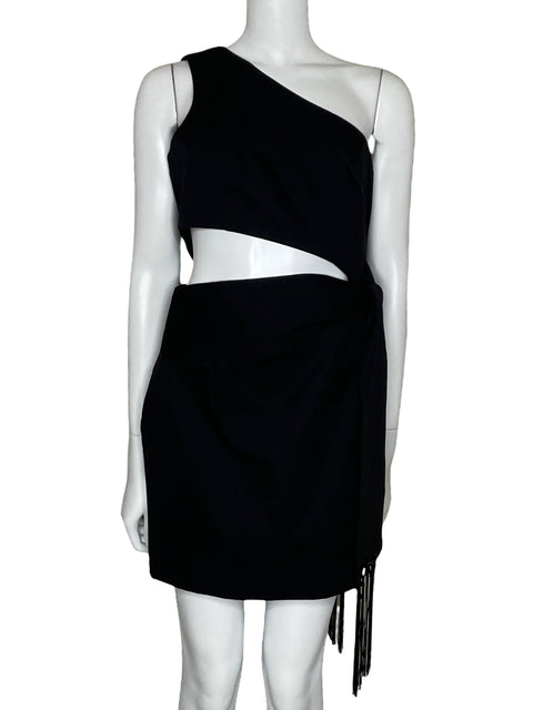 Vestido Finders Keepers Cut Out Negro-Talla 6