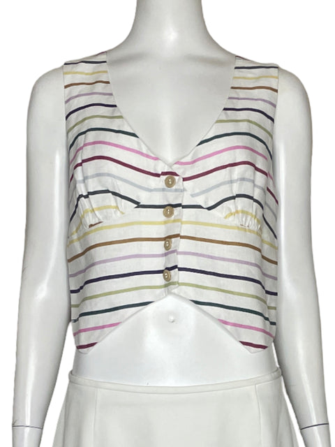 Chaleco Project Adamo Ukia Rainbow Blanco-Talla M