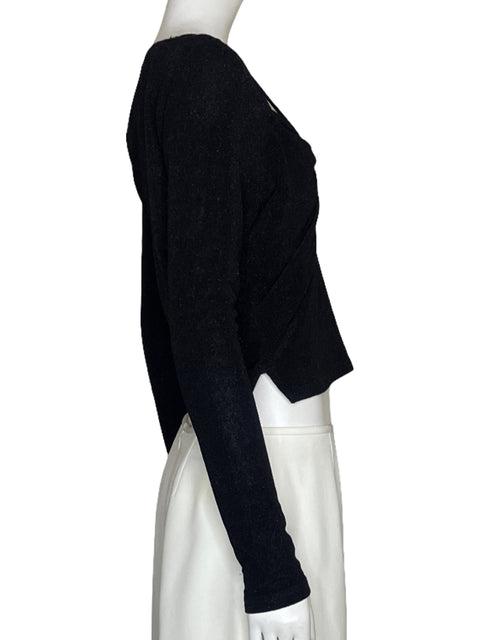 Top Suboo Metalizado Negro-Talla M