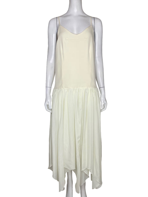 Vestido Tesoro TPS Plisado Beige-Talla M