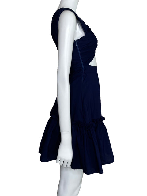 Vestido Darcé Cut Out Mini Azul-Talla S