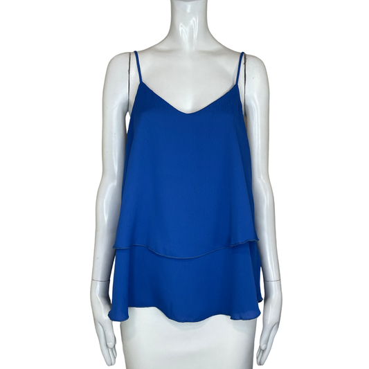 Blusa NEWBURY KUSTOM Tiras Azul - Talla M