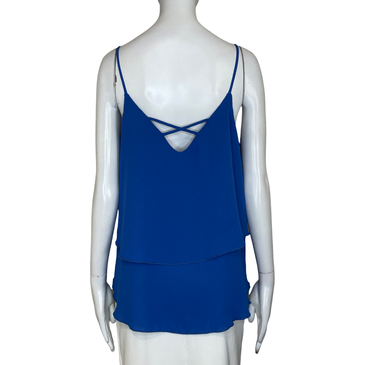 Blusa NEWBURY KUSTOM Tiras Azul - Talla M