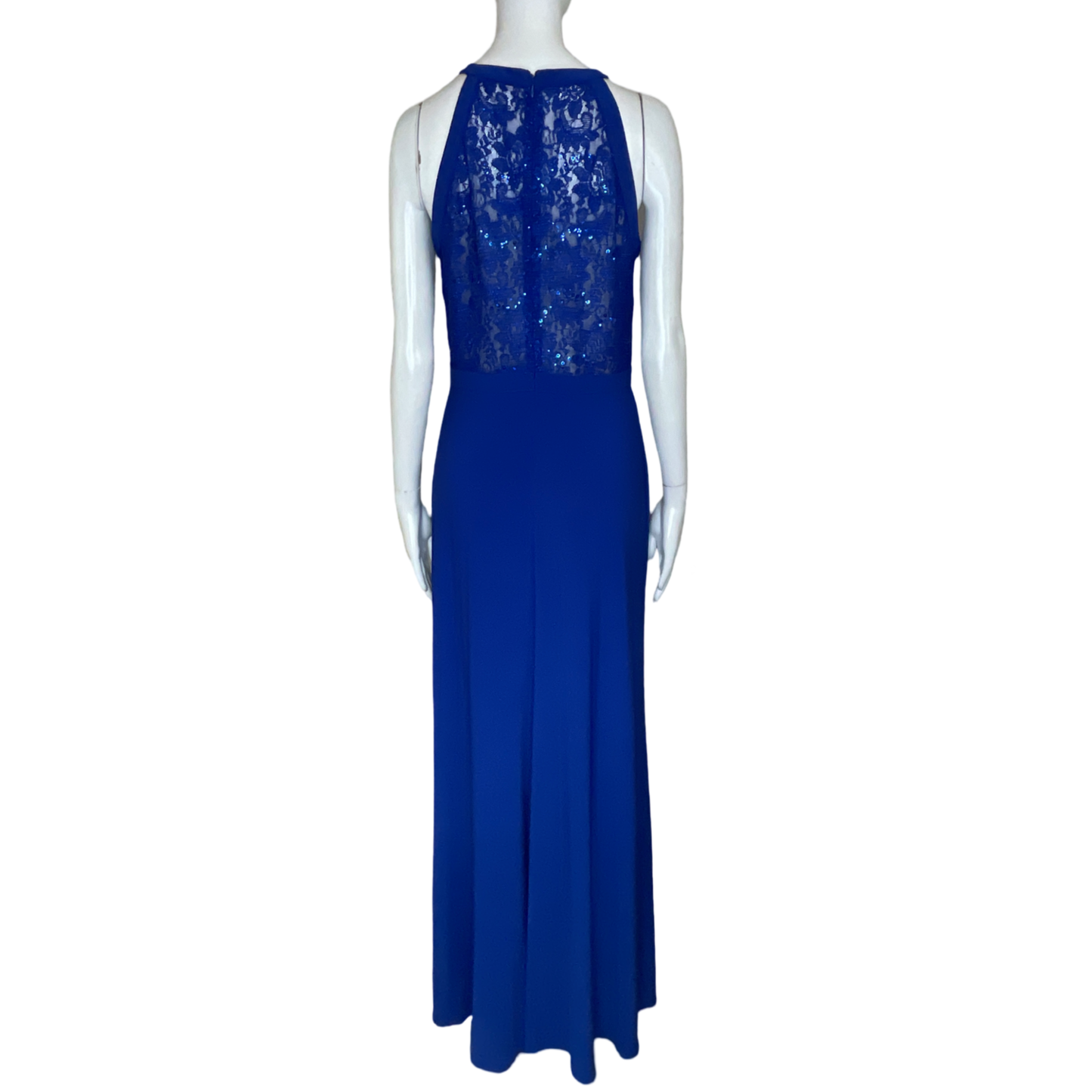 Vestido NIGHTWAY Brillante Sin Mangas Azul - Talla M