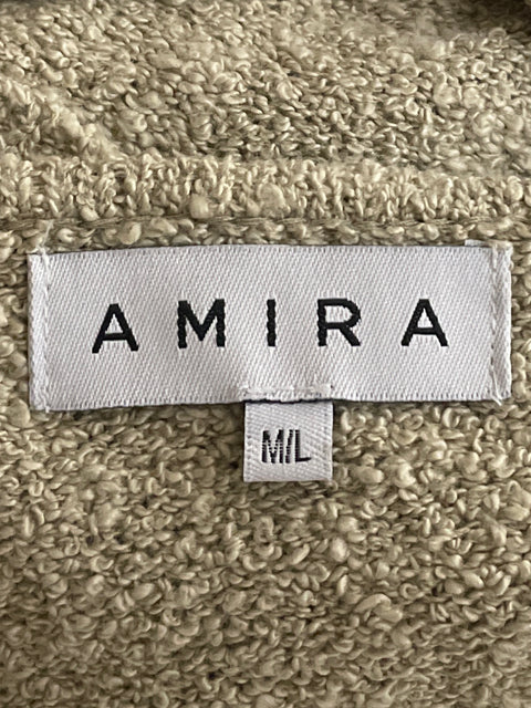 Top Amira De Punto Beige-Talla M