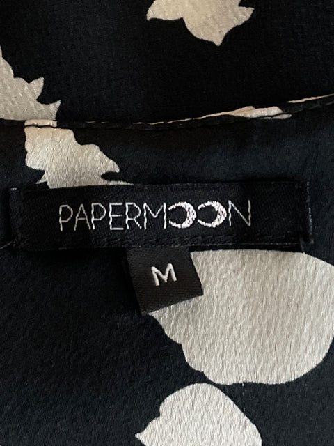 Top Papermoon Tirantes Negro-Talla M