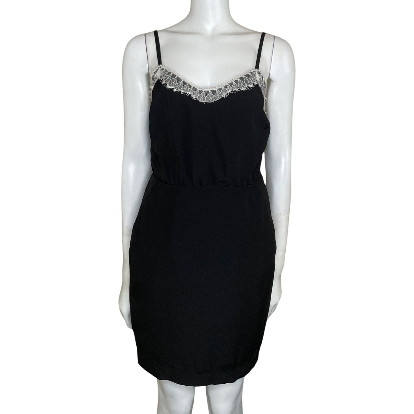 Vestido BCBG Generation Encaje Negro-Talla 4