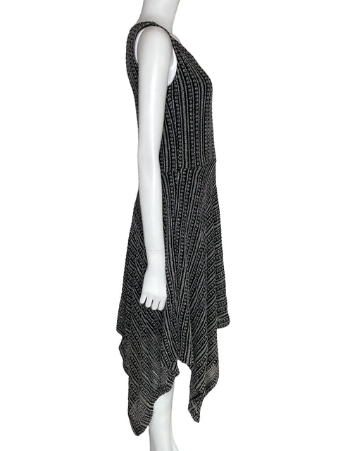 Vestido Chico's Asimétrico Negro-Talla 3