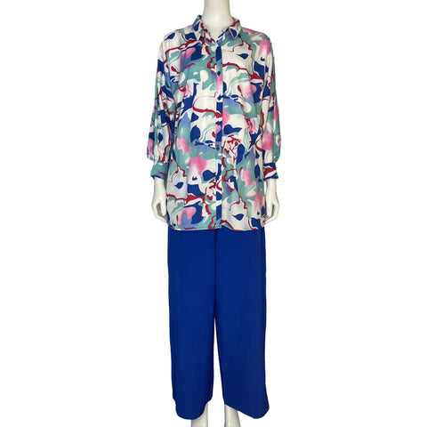 Set Tesoro TPS Camisa y Pantalón Azul - Talla S